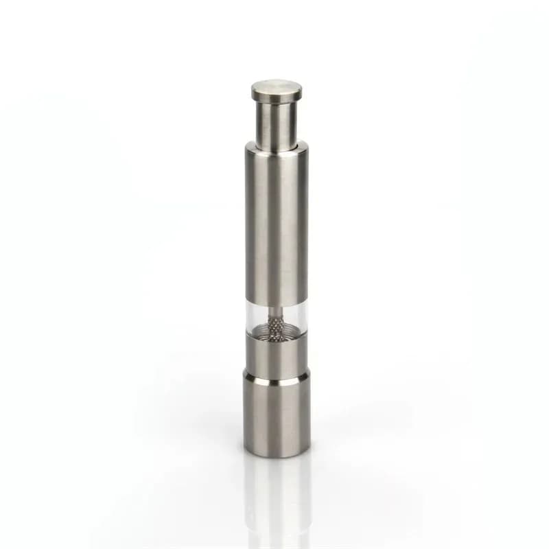 مطحنة توابل يدوية من الفولاذ المقاوم للصدأ، فعالة ومناسبة لتوابل متنوعة مثل الفلفل والملح - 3