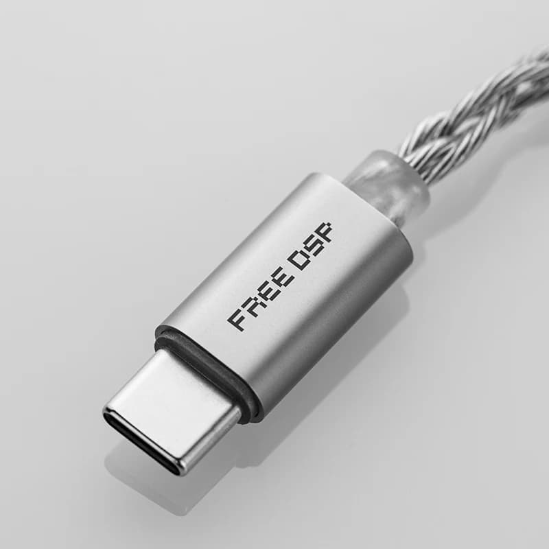 MOONDROP FREE DSP USB-C Earphone Upgrade Cable Fully Balanced Audio Output In-Ear Headphones Line - 5
