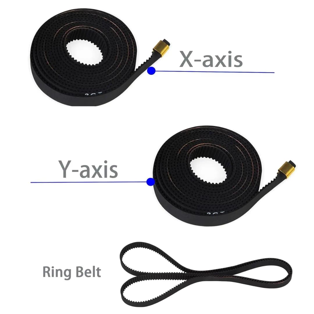 Creality Ender 3 V3 KE X+Y Axis Sync Belt Kit With Ring Timing Belt High Precision ReplacementPrinter Original Accessories - 2