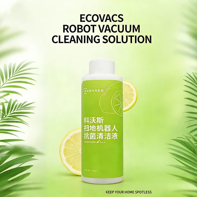 ECOVACS cleaning fluid T20/ N9/ T10 OMNI/T10 TURBO/X1 OMNI/X1 TURBO/ X2/X2 pro Floor Cleaning Solution Liqui - 5