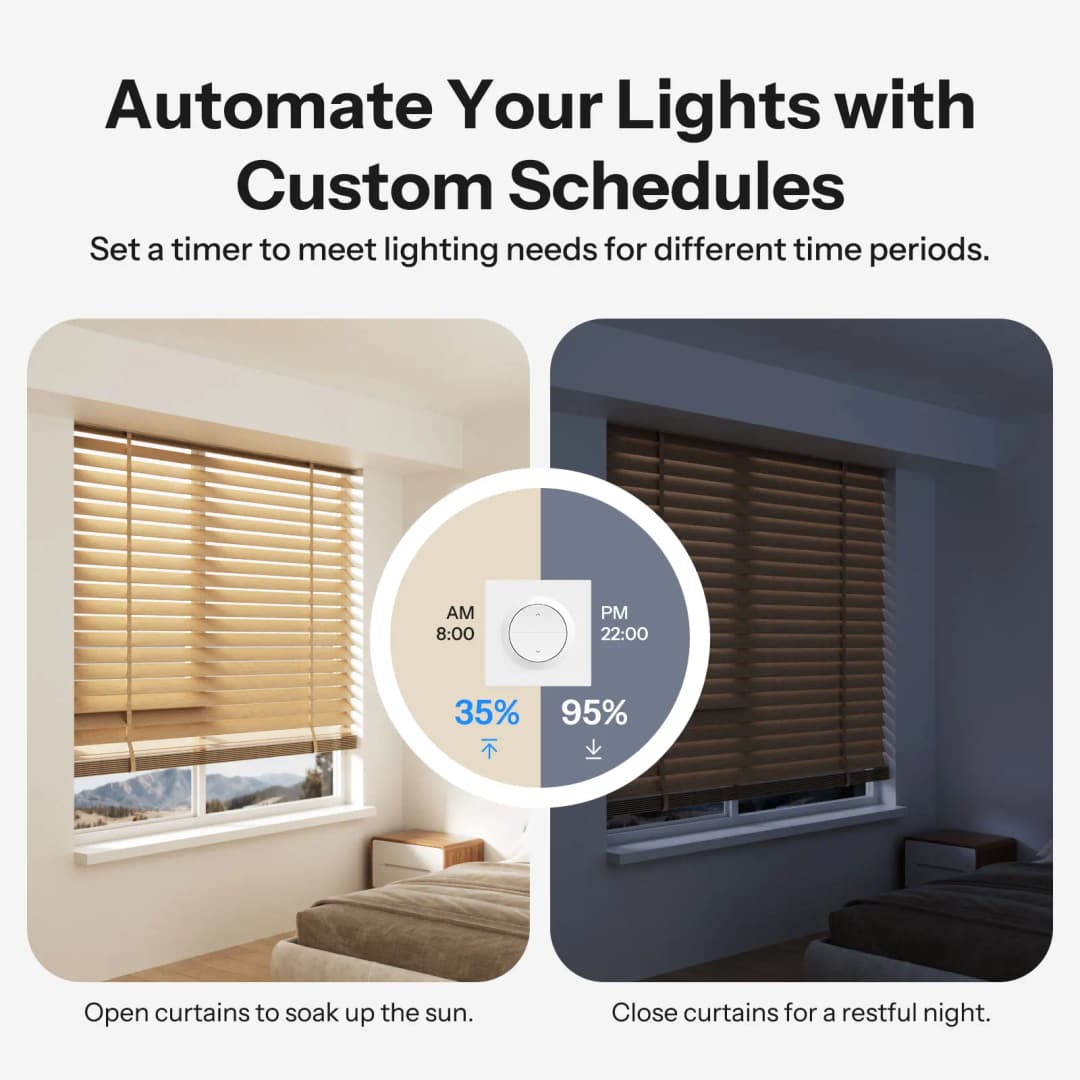 SONOFF MINI-ZBRBS-E Zigbee Smart Roller Shutter Wall Switch Fusion Series Orb-ZBRBS Precise Percentage Adjustment ZHA Zigbee Hub - 3