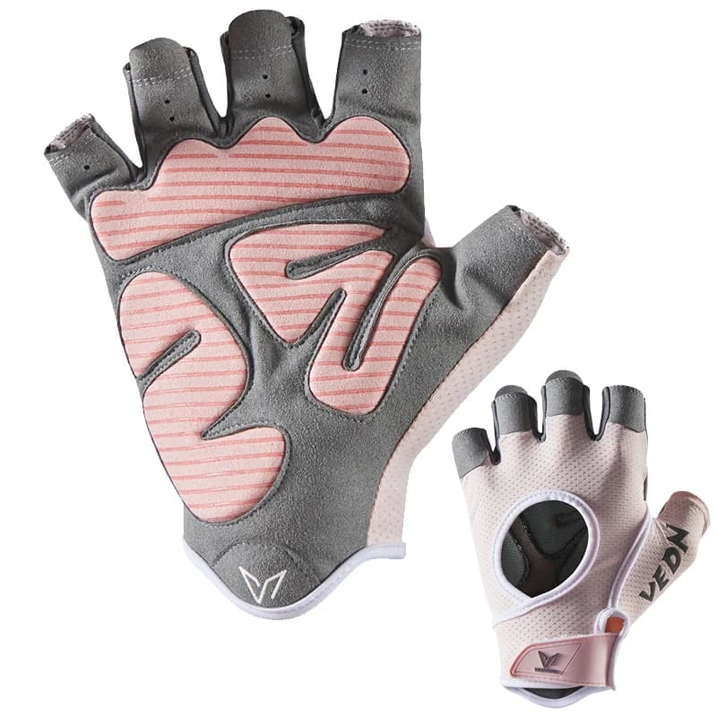 قفازات رفع الأثقال النسائية قبضة سيليكون غير قابلة للانزلاق لصالة الألعاب الرياضية سحب عمليات الكالس حماية كروسفيت قفازات رفع الأثقال تجريب