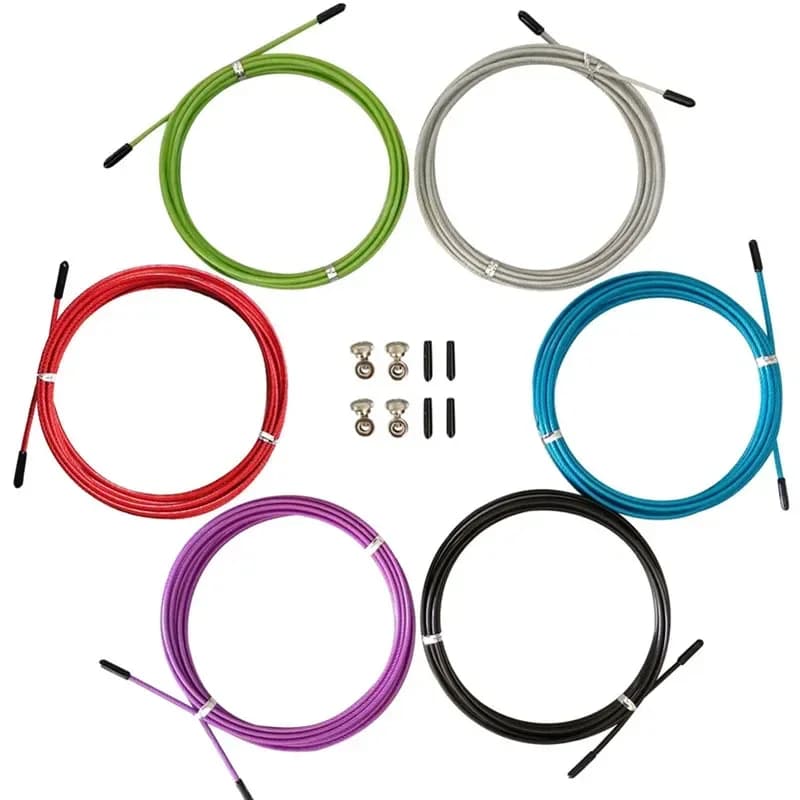 3m Steel Wire for Jump Ropes Fitness Crossfit Spare Rope  Replaceable Wire Cable Metal Speed Wire Skipping Rope Accessories - 3