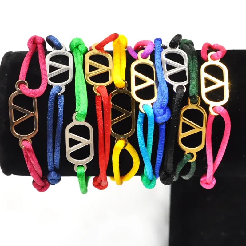 أسورة Zalman Trinity Love من الحبل مع إبزيم قابل للتعديل، أسورة دائرية ساحرة للنساء والرجال، مجوهرات فاخرة هدايا DLY 2026 - 5