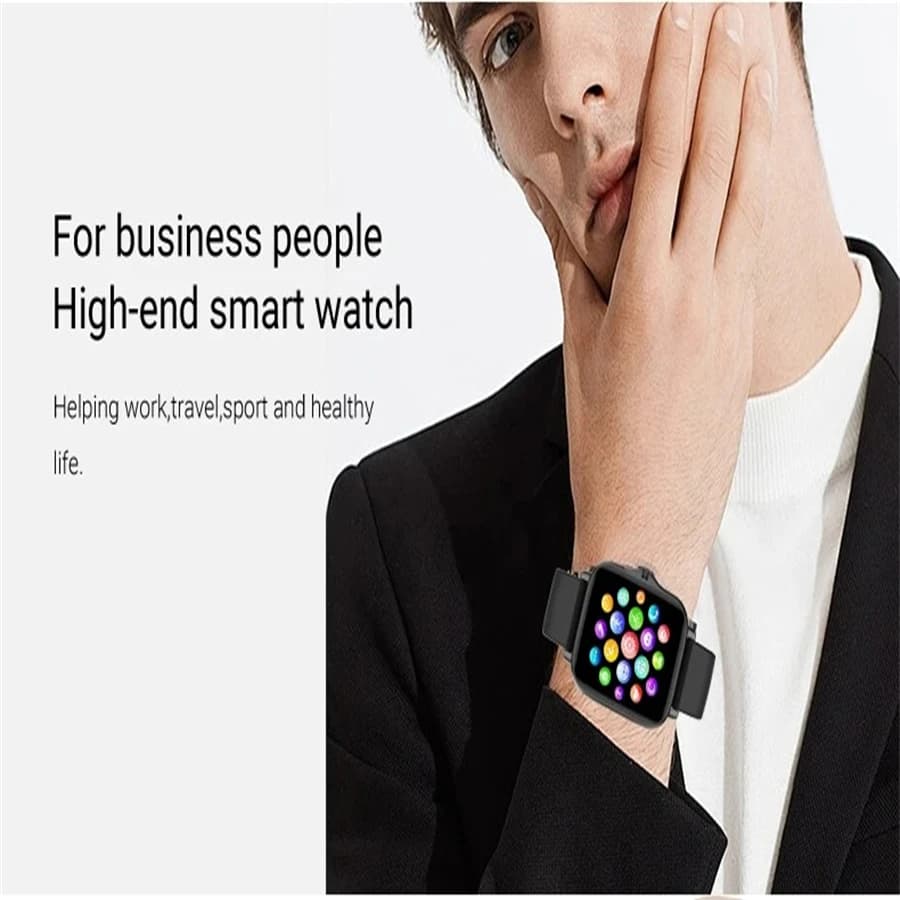 Multi-Function Smart Watch Message Music Playback Dial Call Touch Screen Smartwatch For Women Men Sports Watches For Android IOS - 2