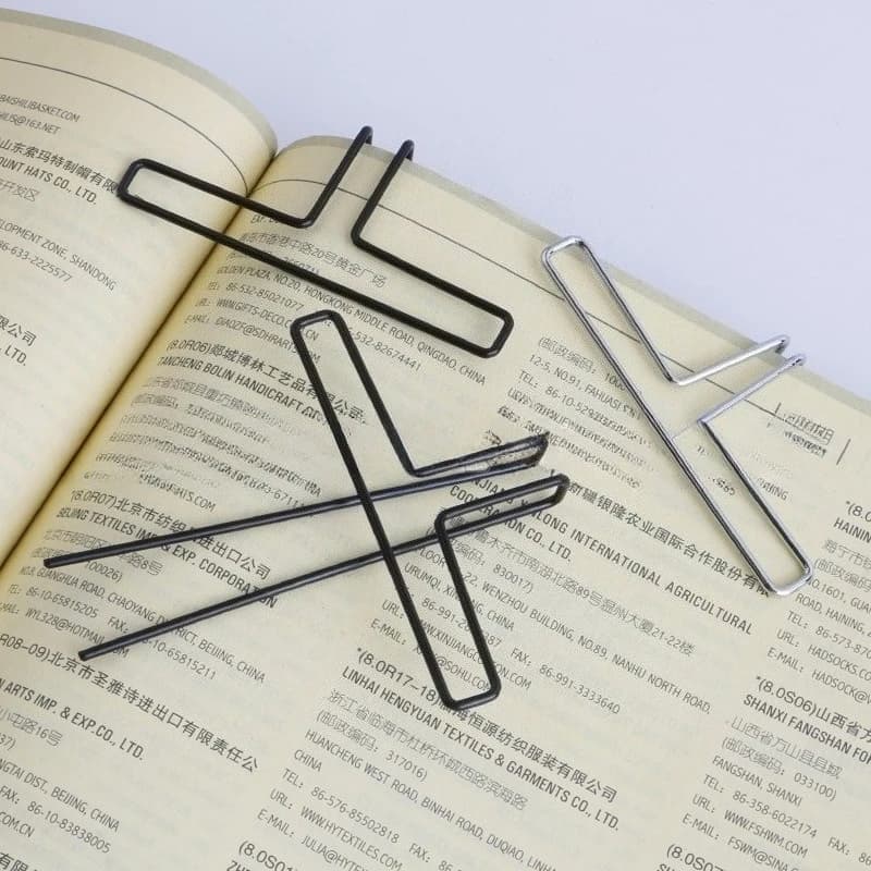 مشابك حامل موسيقى معدني - حامل نوتة موسيقية قابل للتعديل للبيانو والكتب والمجلات والمزيد - سهولة القراءة والتنظيم - 6