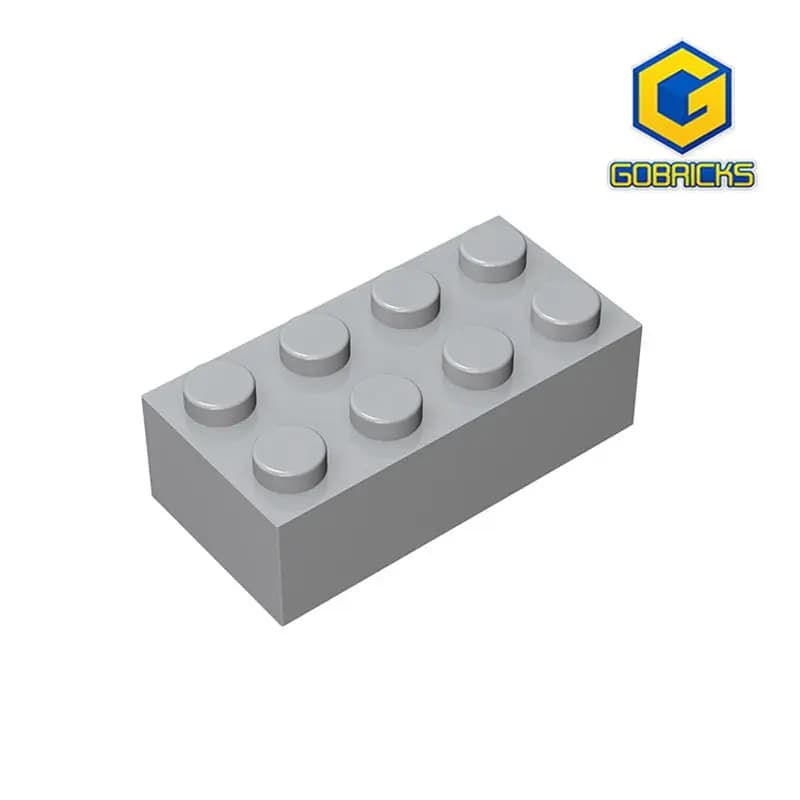 Gobricks GDS-542 Brick 2 x 4  compatible with lego 3001 pieces of children's DIY Assemble Building Blocks Technical