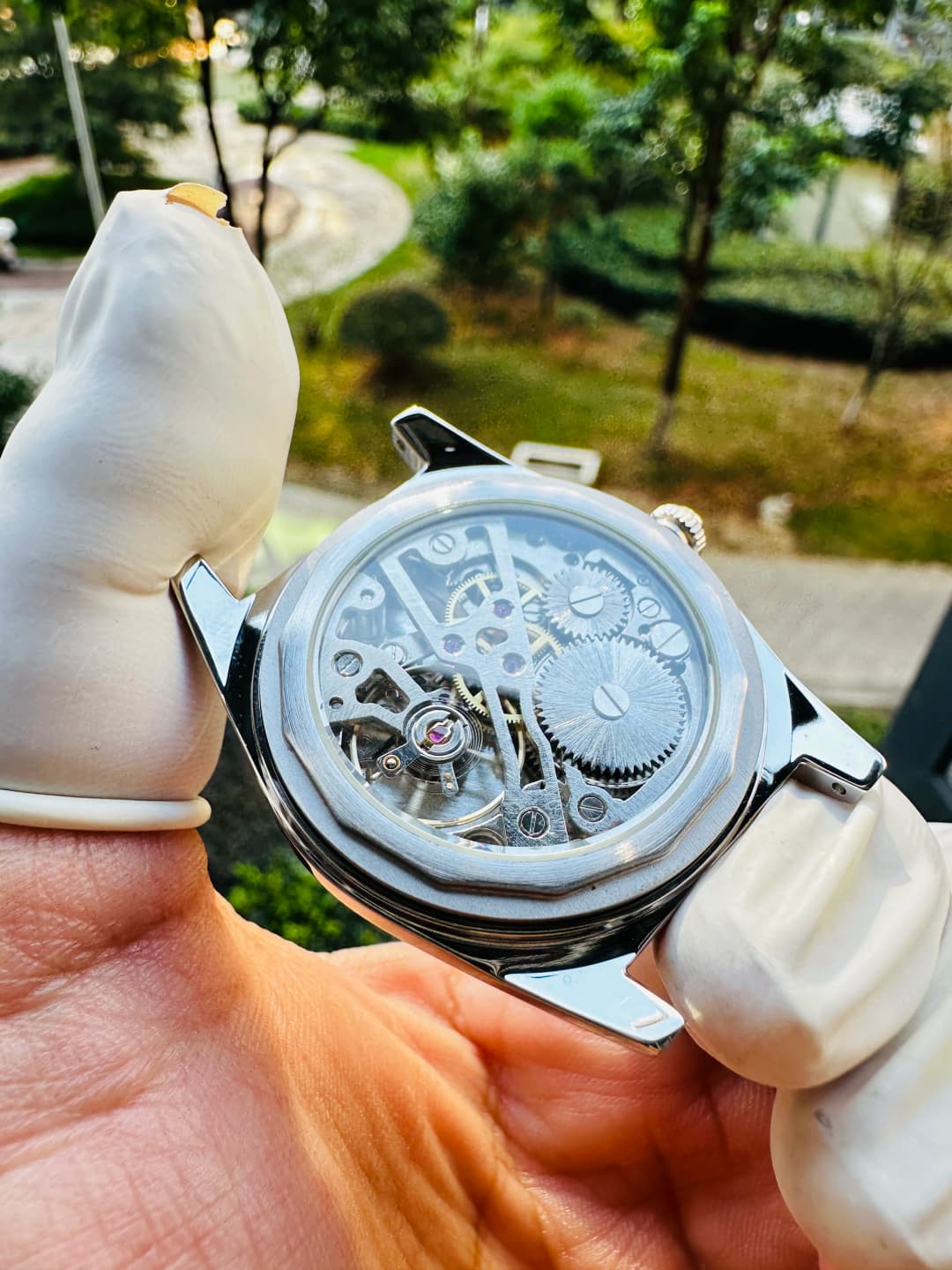 ساعة ميكانيكية للرجال Shanghai 8120، حركة ميكانيكية يدوية، مقاس 36 ملم، ساعة صينية ريترو، مناسبة كهدية للرجال - 6