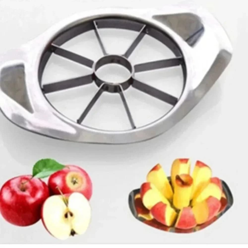 Kitchen Gadgets Stainless steel Comfort Handle Divider Apple Slicer Cutter Vegetable Fruit Tools Corer - 2