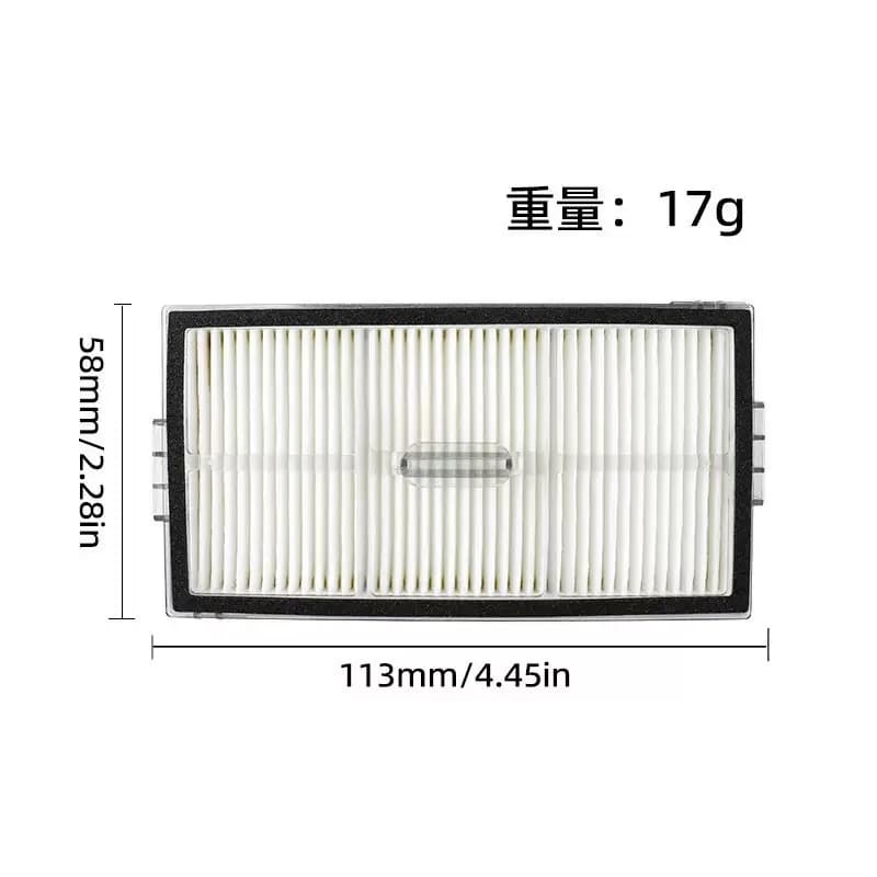 Roborock Saros 10R / Saros 20 Robot Vacuum Spare Parts Main Side Brushes Mop Cloths HEPA Filters Dust Bags Accessories - 4