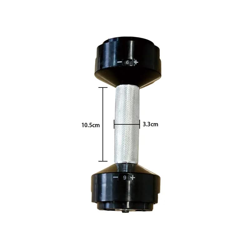Adjustable Dumbbell handle 4kg Increase 5LB Increase and 2kg Increase selector - 4