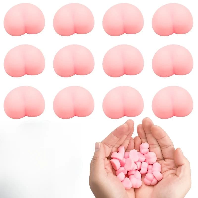 10 قطع ملصق مؤخرة مضيء ليلي ممتع موشي ضغط ستيريو لتخفيف التوتر إكسسوارات زينة هاتف محمول لعبة - 3