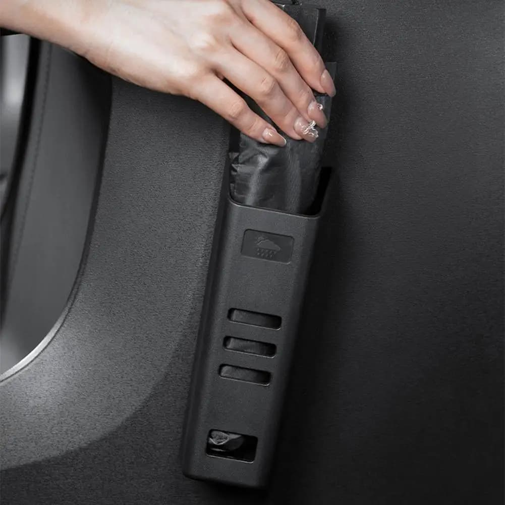 Universal Car Umbrella Holder Storage Box Trunk Waterproof Rain Organizer Vehicle Interior Accessory for SUV Sedan Hatchback - 5