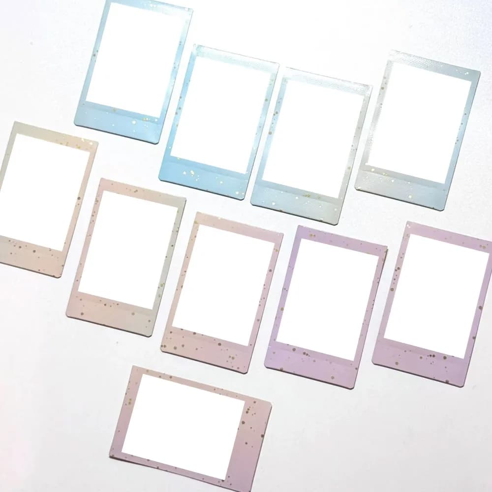 Fujifilm Soft glitter Instax Mini Color Film Photo Paper 10 20 30Sheets For Fuji Mini 12 11 9 7s 25 26  90 Instant Camera SP-1 2 - 4