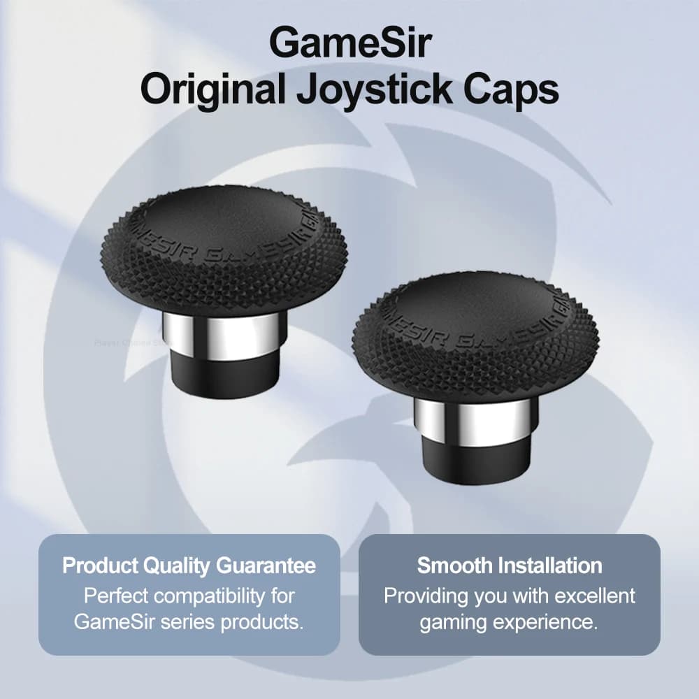 GameSir Joystick Caps for G7 Pro Super Nova Gamepad Accessories 3 Pairs Personalized Caps Smooth Steel Ring Control Experience - 5