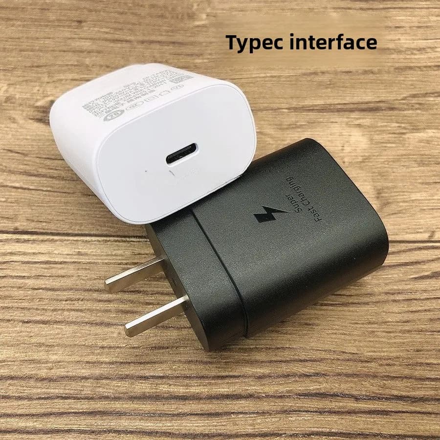 For Samsung 25w Charger Type C Super Fast Charge Adapter For Galaxy A12 A13 A14 A23 F14 A90 S10 5G Note 10+ Cable