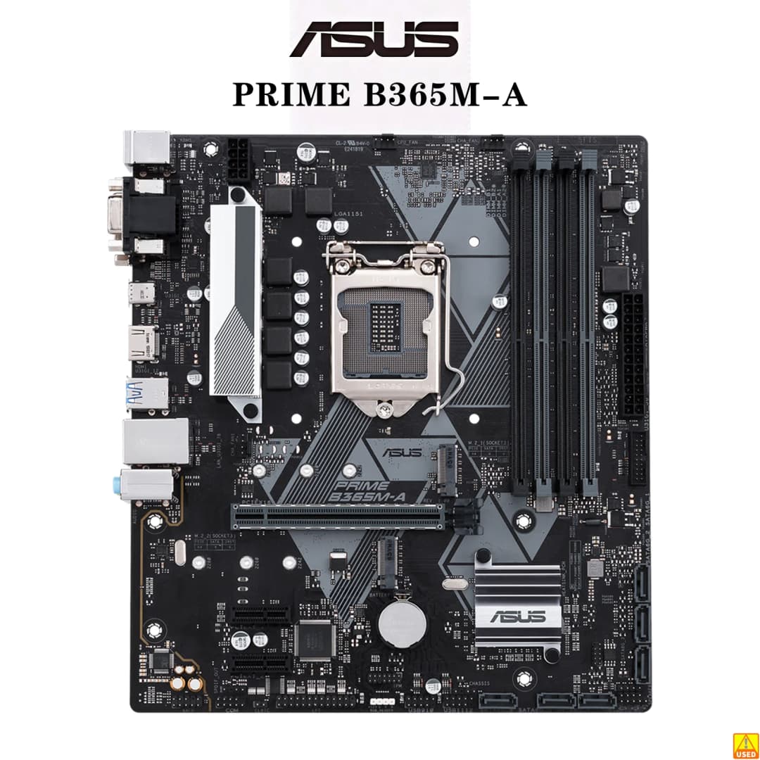 ASUS PRIME B365M-A Motherboard Socket LGA1151 9th 8th CPU DDR4 2666/2400/2133 memory Chipset B365 Mainboard