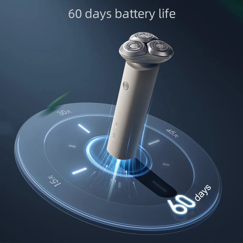 ماكينة حلاقة كهربائية XIAOMI Mijia S101 محسنة للرجال، مقاومة للماء، للاستخدام الجاف والمبلل، أداة تشذيب اللحية - 3