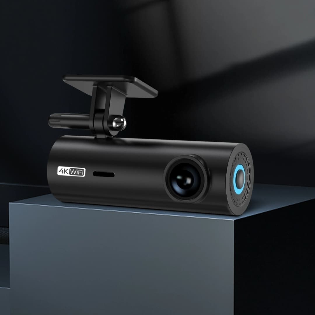 كاميرا سيارة DVR 4K بدقة 3840*2160P مسجل فيديو قيادة كاميرا أمامية واي فاي لإكسسوارات السيارة مراقبة 24 ساعة ليلية - 5