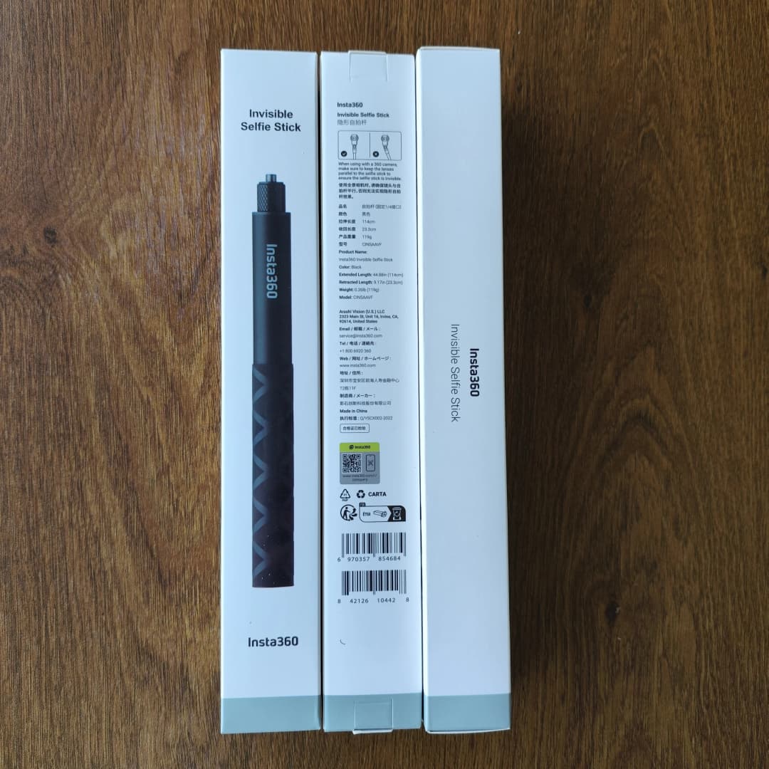عصا سيلفي غير مرئية من Insta360 بطول 114 سم لكاميرات X4/X3 / ONE RS / GO 3S / ONE X2 / ONE R اكسسوارات كاميرات الأكشن - 6