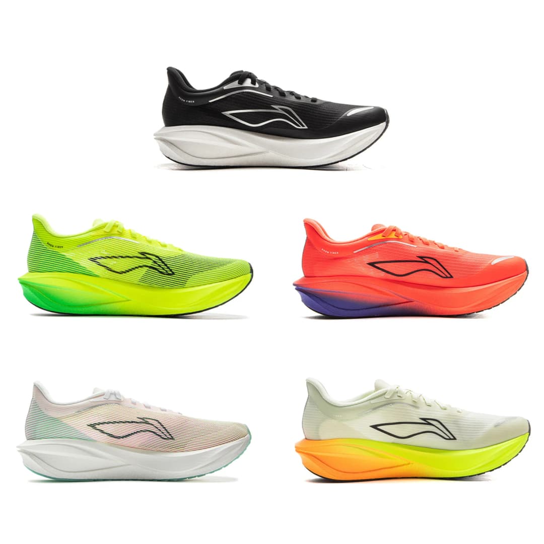 أحذية الجري لي نينغ فيديان 5 تشالنجر للرجال، وسادة سوبر بوم، لوح ألياف الكربون، أحذية سنيكرز مضادة للانزلاق ARMV001 - 2