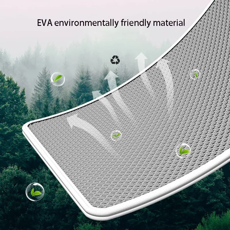 Cat Litter Mat Double Layer Waterproof Urine Proof Trapping Mat Easy to Clean Non-Slip Toilet Pad  Cat Scratch Pad Large Foot Pa - 4