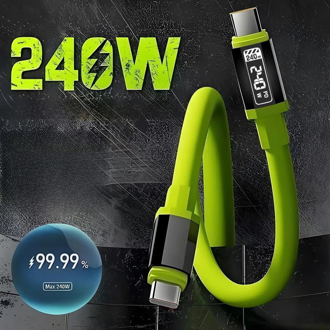 شاحن شحن سريع من النوع C لهاتف سامسونج هواوي Xiaomi Type C USB كابل شاحن سريع لمزامنة التاريخ كابل شاحن سلك مجدول من النايلون - 2