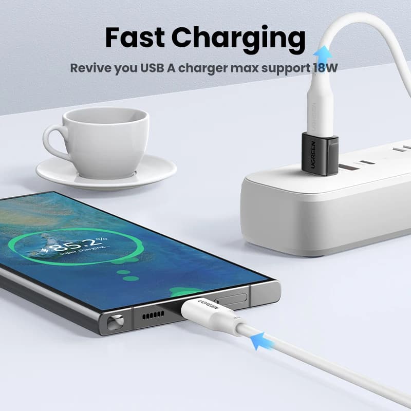 UGREEN USB 3.1 Type C OTG Adapter USB A Male to USB C Female Cable Converters For Macbook Samsung S10 Huawei USB To Type-c OTG - 3