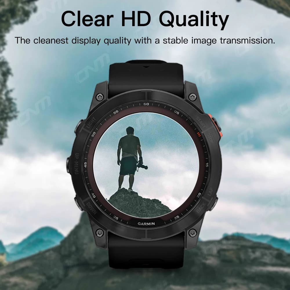 زجاج مقسى 9H لـ Garmin Fenix 8 7X 6X Pro 7 6 7S 6S 5 5S واقي شاشة AMOLED للطاقة الشمسية زجاج مقاوم للخدوش فيلم اكسسوارات - 5
