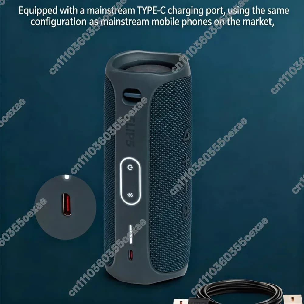 سماعة بلوتوث لاسلكية JBL FLIP 5، سب ووفر، صوت خارجي محمول - 6