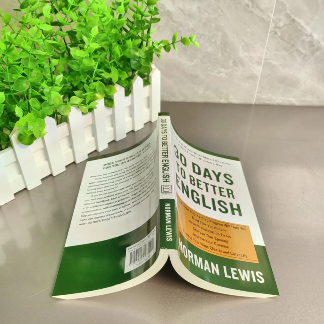 Bview Art Thirty Days To Better English:Learn To Speak and Write More Effectively in Only Fifteen Minutes A Day Study Guide Book - 3