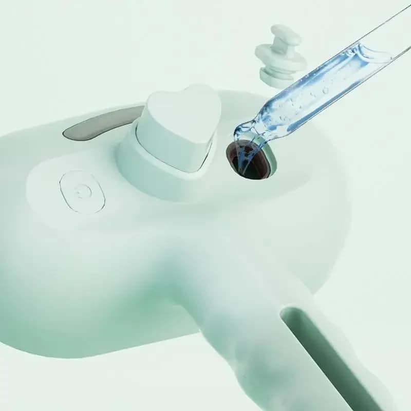 مشط رذاذ الشعر للحيوانات الأليفة مع فرشاة تنظيف للقطط والكلاب - 3