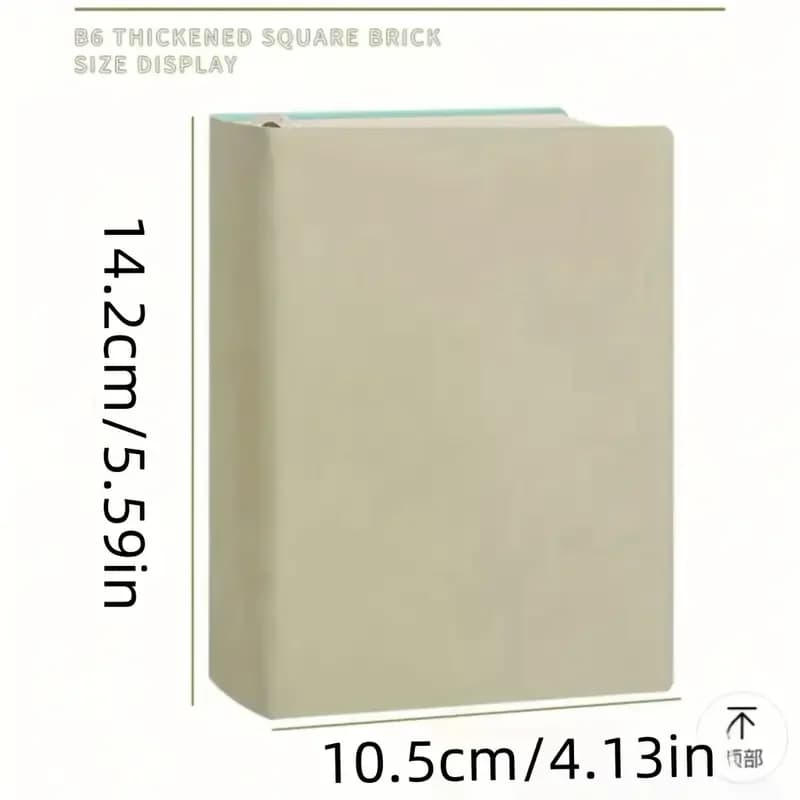 مفكرة صغيرة 720 صفحة، دفاتر ملاحظات مربعة B6، قرطاسية يابانية، دفتر مشروع، مجلة، مذكرات، كراسة رسم مفيدة - 6