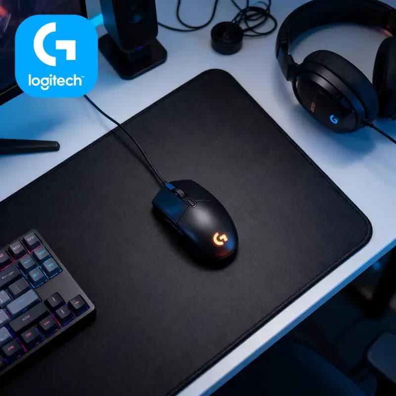 Logitech G102 Prodigy Mouse, 20M Click Durability, 16.8M RGB Hues, Comfort Grip for Marathon Sessions