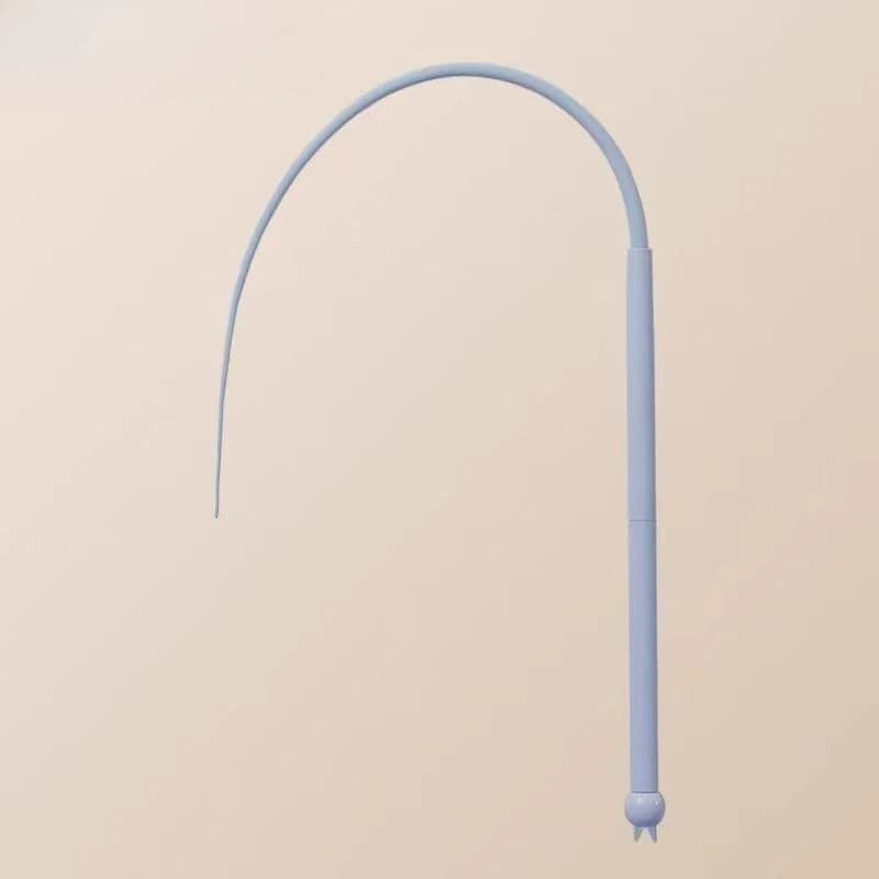 لعبة عصا إغراء للقطط تفاعلية من السيليكون، ذيل فأر محاكٍ لتدريب القطط، ألعاب قطط متينة - 6