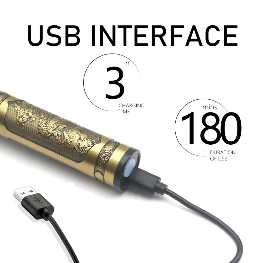 ماكينة تشذيب شعر T9 احترافية بجسم معدني، ماكينة تشذيب اللحية للرجال، شفرة من الفولاذ المقاوم للصدأ، ماكينة قص شعر - 3