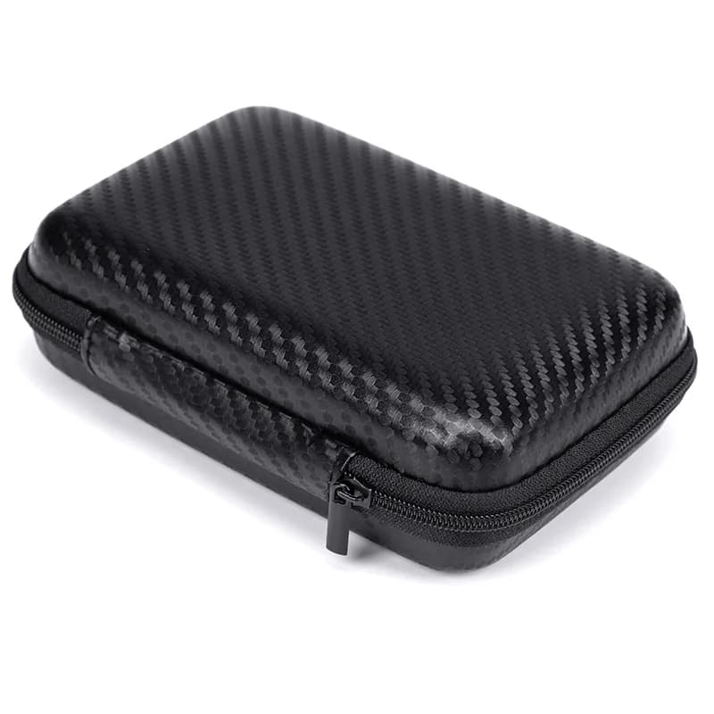 حقيبة للتخزين بسحاب حقيبة حمل محمولة متعددة الأحجام سماعة حزمة حقيبة بسحاب تخزين السفر لسلك الكابل ﻿ - 3