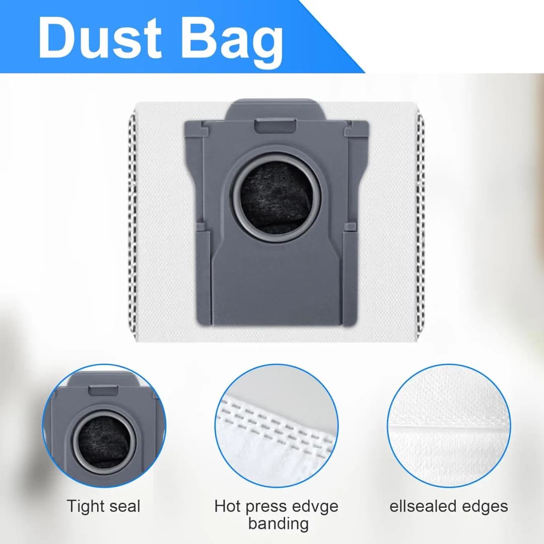 Dreame MOVA V50 Ultra Complete Robot Vacuum Cleaner Replacement Accessories Main Side Brush Mop Cloth Hepa Filter Dust Bag Spare - 5