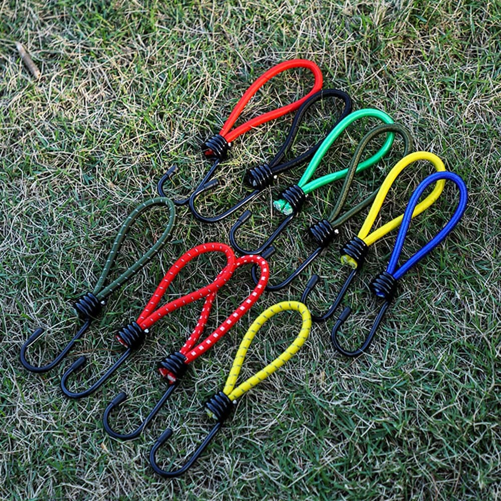 5/10 قطع خطاف حبل مرن قوي للخيمة الخارجية خطاف حبل مرن متعدد الوظائف مقاوم للرياح خطاف خيمة ثابت خطاف حبل مرن عالي الجودة - 3