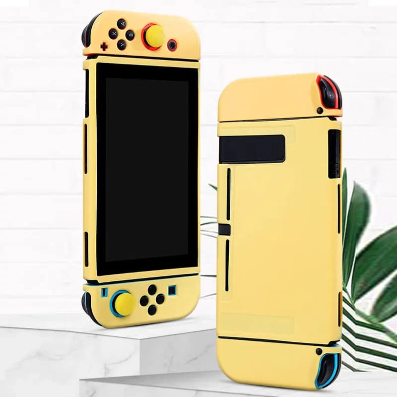 غطاء حماية ناعم من TPU لجهاز Nintendo Switch، غلاف تحكم NS JoyCon بألوان حلوى عصرية، إكسسوارات وقائية - 6