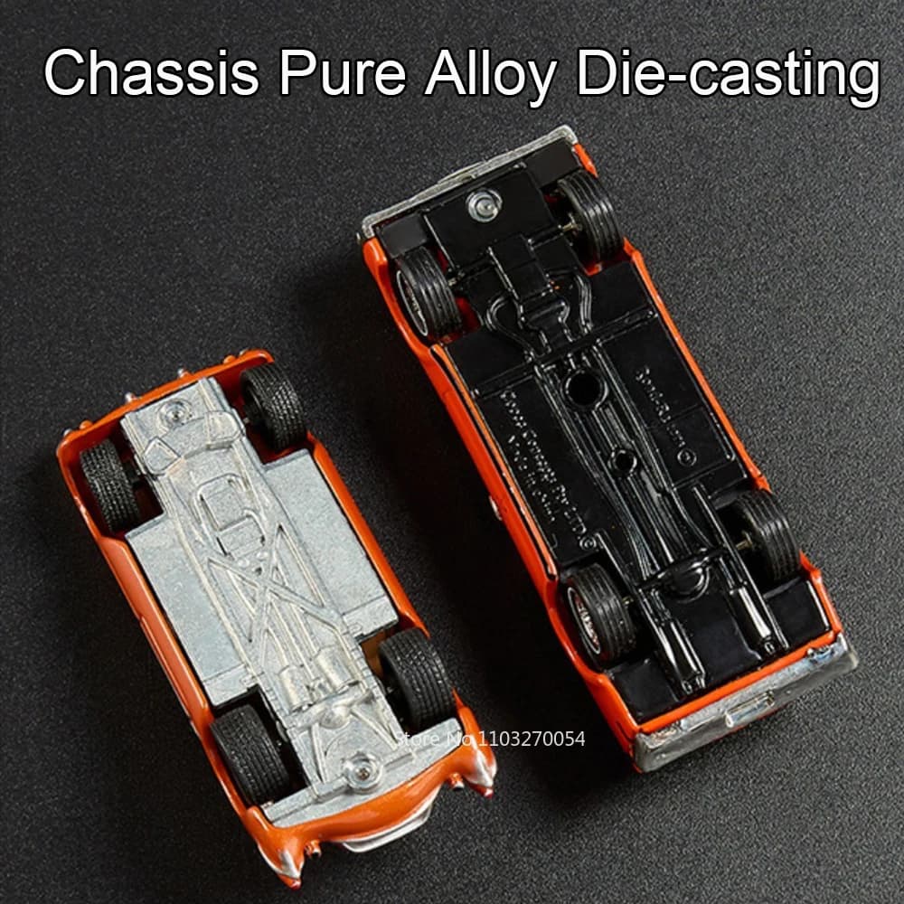 سلسلة سيارات رياضية من السبائك مقاس 1:64 Firebird JDM Daytona Stardust Corvette T1 Minivan GT500 نماذج مصبوبة ألعاب هواية جمع الأولاد - 2