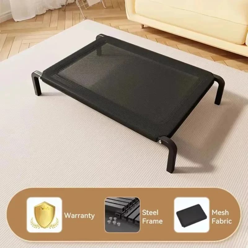 Foldable Dog House Bed for All Seasons Detachable Washable Military Style Pet Bed Portable Camping Dog Bed for Summer Use - 6