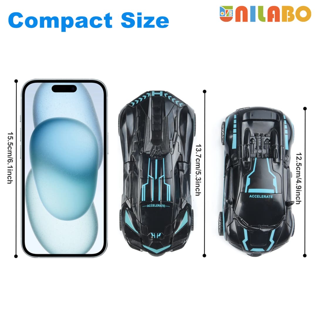 ألعاب سيارات رياضية روبوتية قابلة للتحويل، بدون بطاريات، هدية تعليمية للأطفال، نموذج سيارة ملون لتعلم اللعب - 3