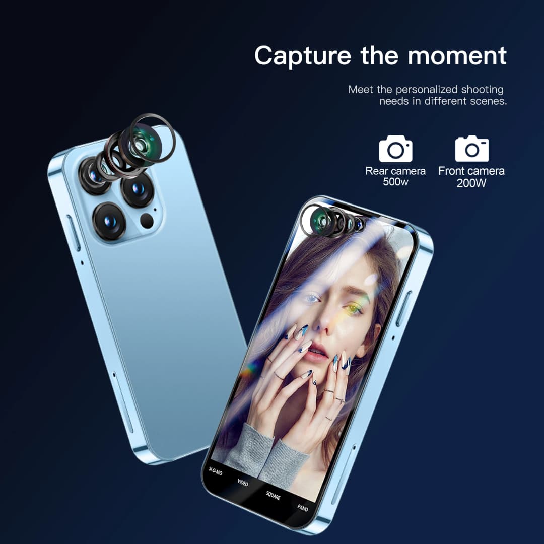2025 NEW mini Android Smartphone 3.88" HD Display,4G LTE/3G WCDMA,4GB+128GB/2GB+16GB,2000mAh Battery Small Mobile Phone Unlocked - 5