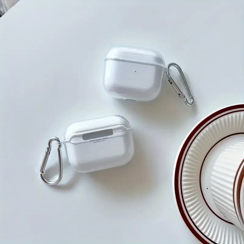 غطاء شفاف مقاوم للصدمات من TPU الناعم والواضح لسماعات Airpods Pro 2022 وAirpods 4 2024، غطاء واقي لسماعات Airpods 1 و2 و3 و2021 - 5