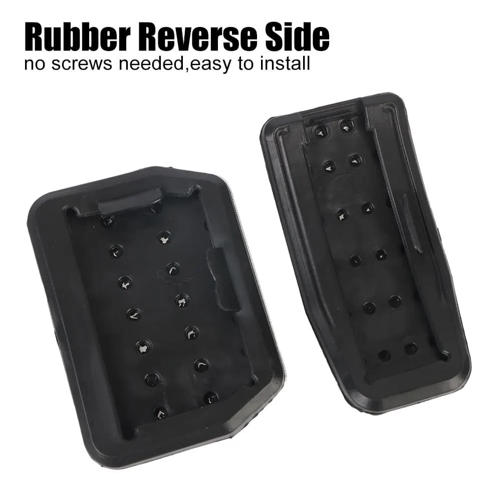 Aluminum Alloy Foot Pedal For Tesla Model 3 Y Rest Brake Pedals With Rubber Pads Cover Car Accessories - 5