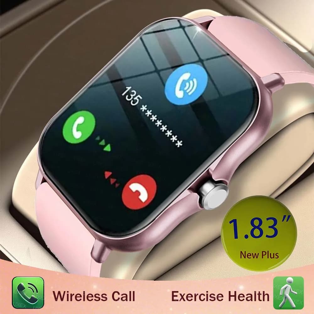 ساعة LAXASFIT Y13 Pro Max الذكية 2026، شاشة لمس كاملة، ساعة رياضية للياقة، مكالمات بلوتوث، هدية مثالية