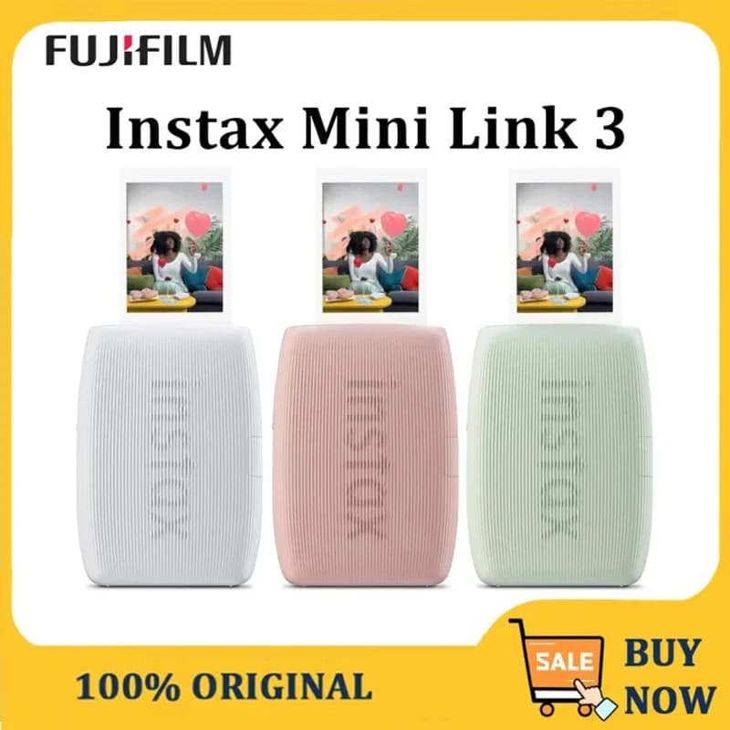 New Fujifilm Instax Mini Link 3 2 Mini Link Printer Instax Photo Camera Printers For Smart PhoneApp Film Machine Fujifilm Camera