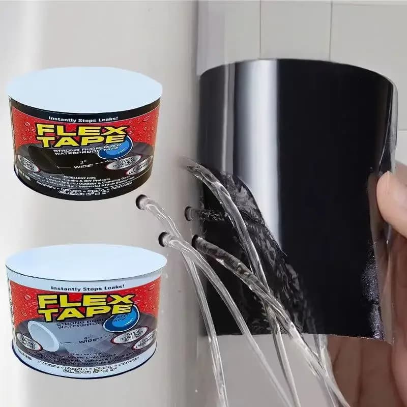 شريط مرن أقوى مقاوم للتسريبات، مناسب للمنازل والمركبات الترفيهية والأسطح والمواسير وحمامات السباحة