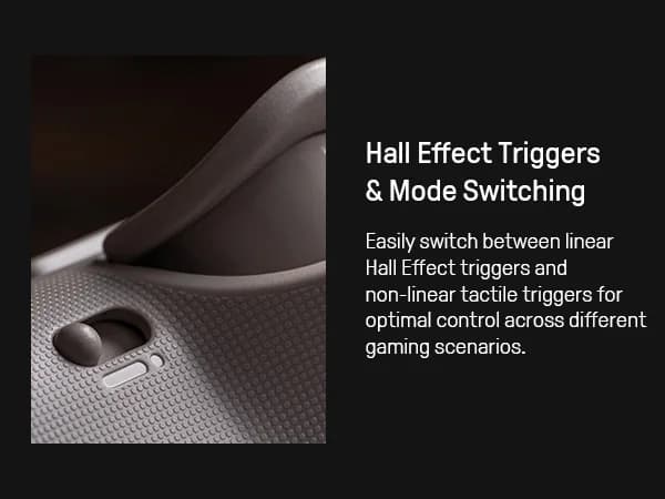 8BitDo - Pro 3 Bluetooth Controller for Switch 1/2 Windows, Apple, with TMR Joysticks, Switchable Triggers, Swappable Button - 5